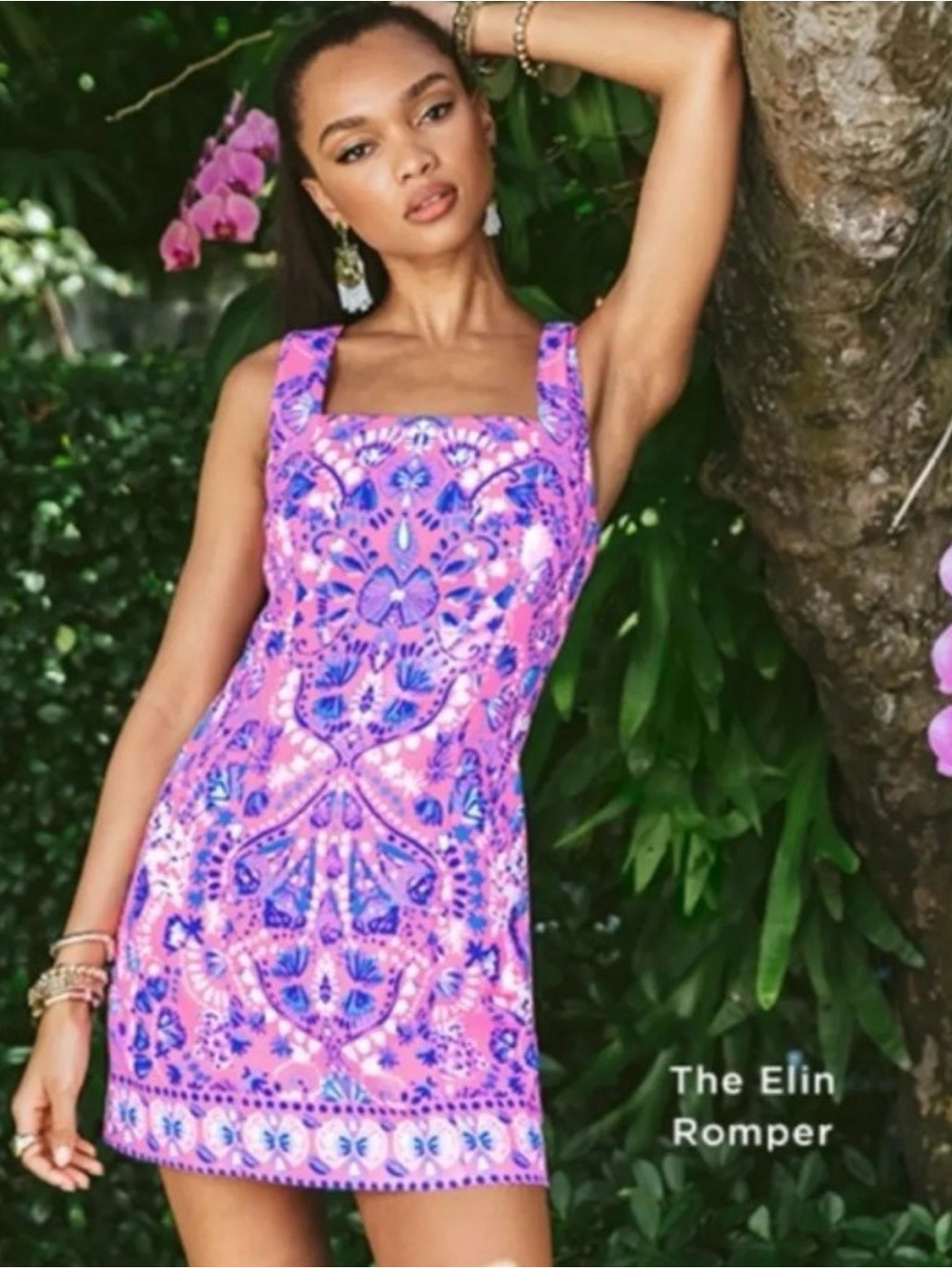 🆕 LILLY PULITZER ELIN SLEEVELESS ROMPER